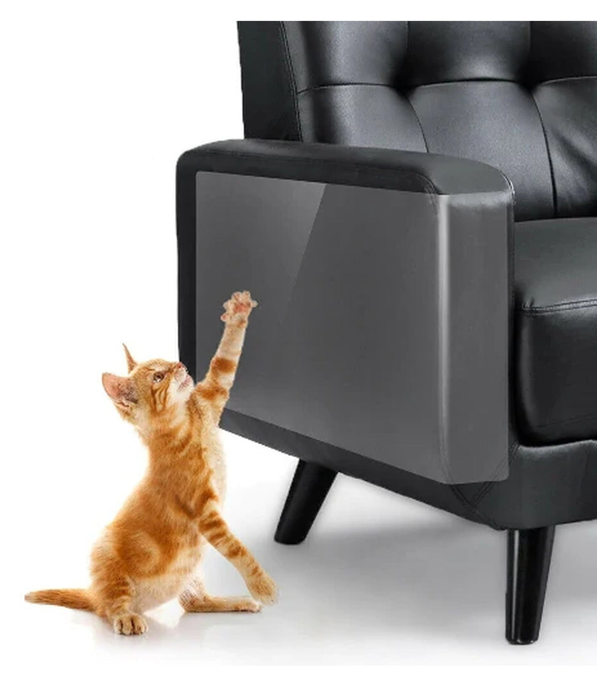 Cat Scratch Furniture Guards: Eight Pack, Self-Adhesive