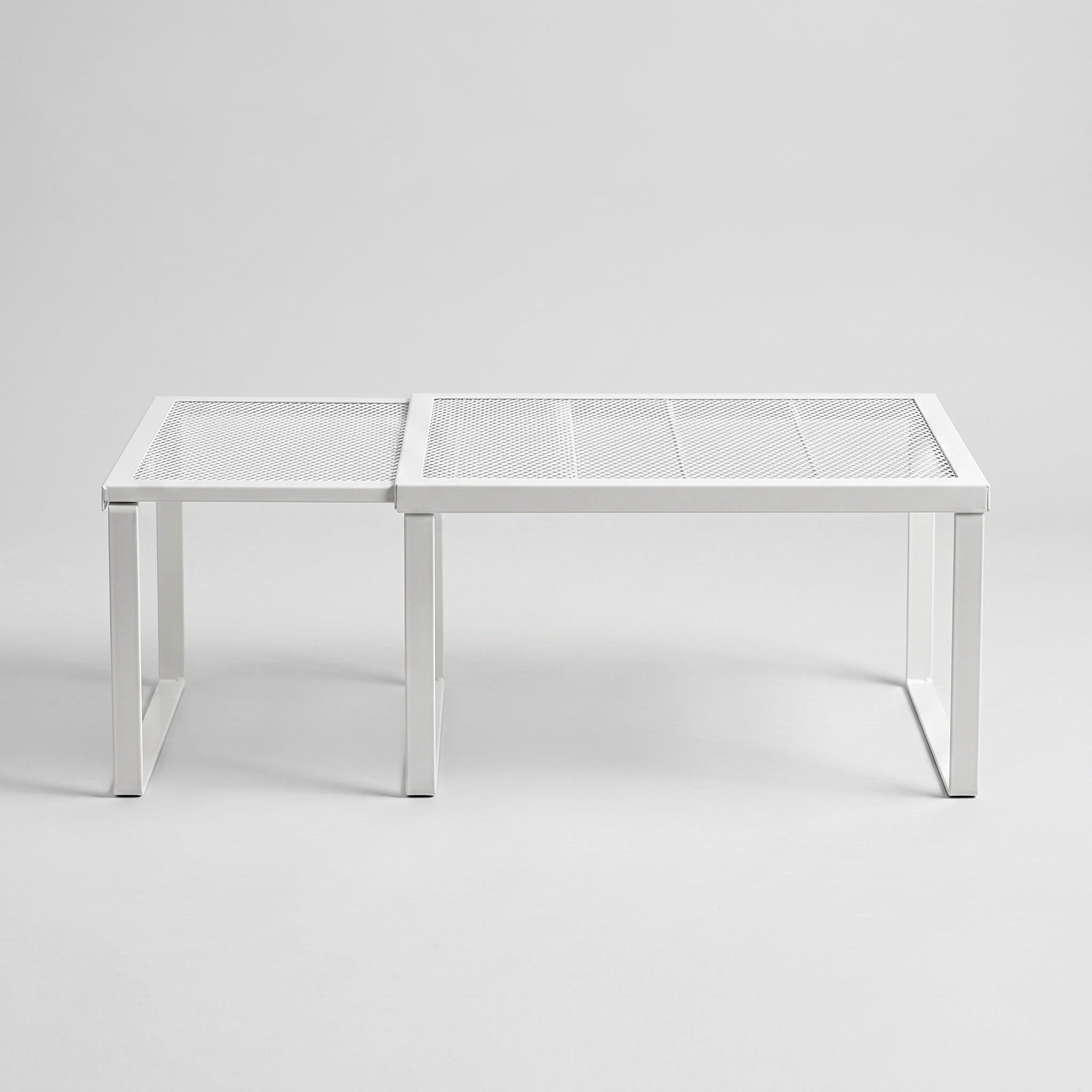 Cupboard Shelf Riser: Expandable Steel