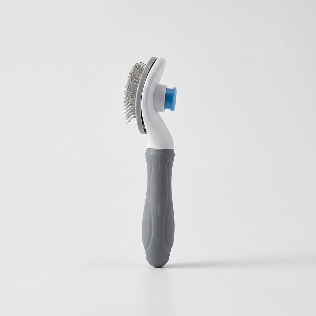Deshedding Grooming Brush: Self Cleaning