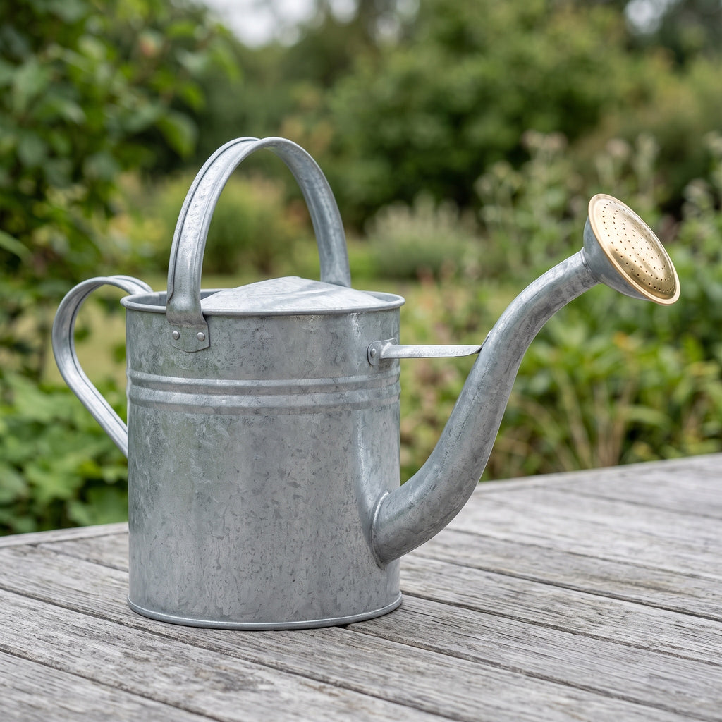 Galvanised Watering Can: Long Spout, 5L