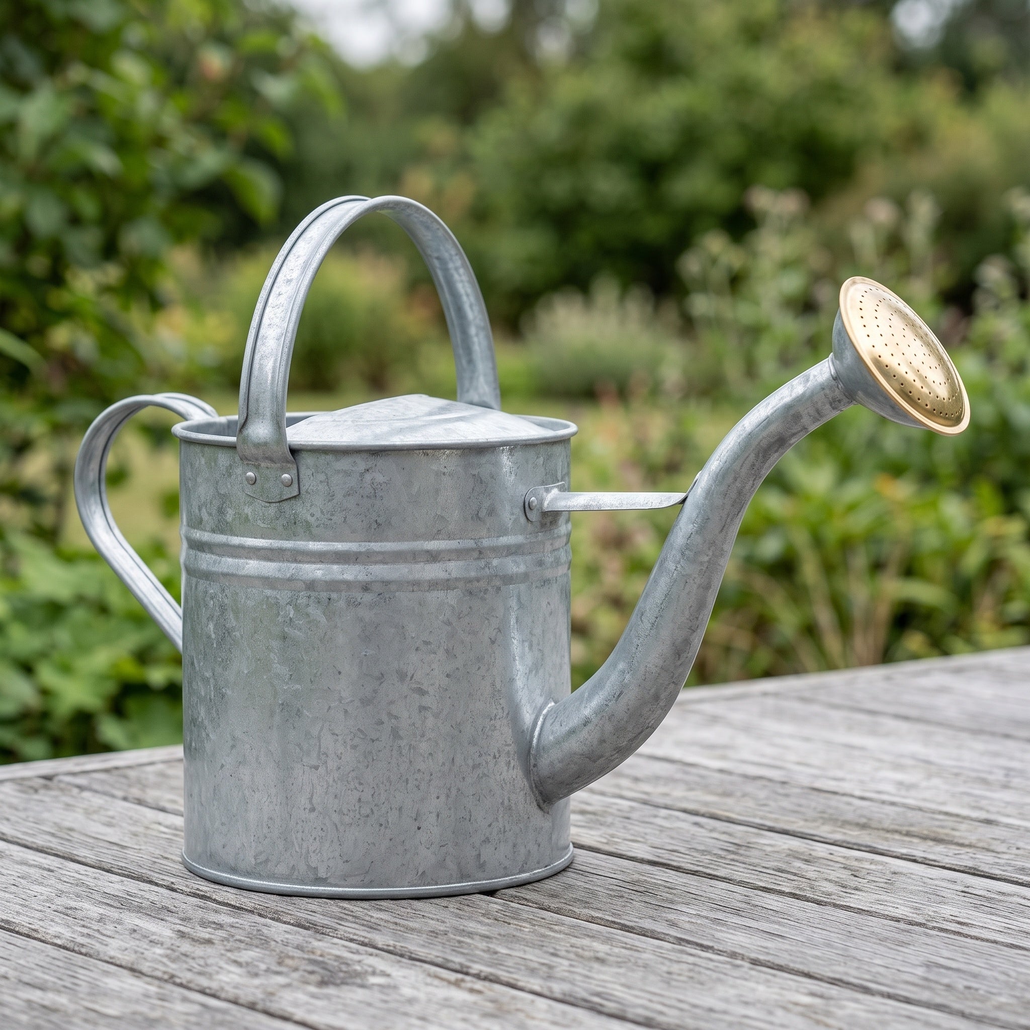 Galvanised Watering Can: Long Spout, 5L