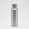 Insulated Water Bottle: Bamboo Lid, 12h Cold