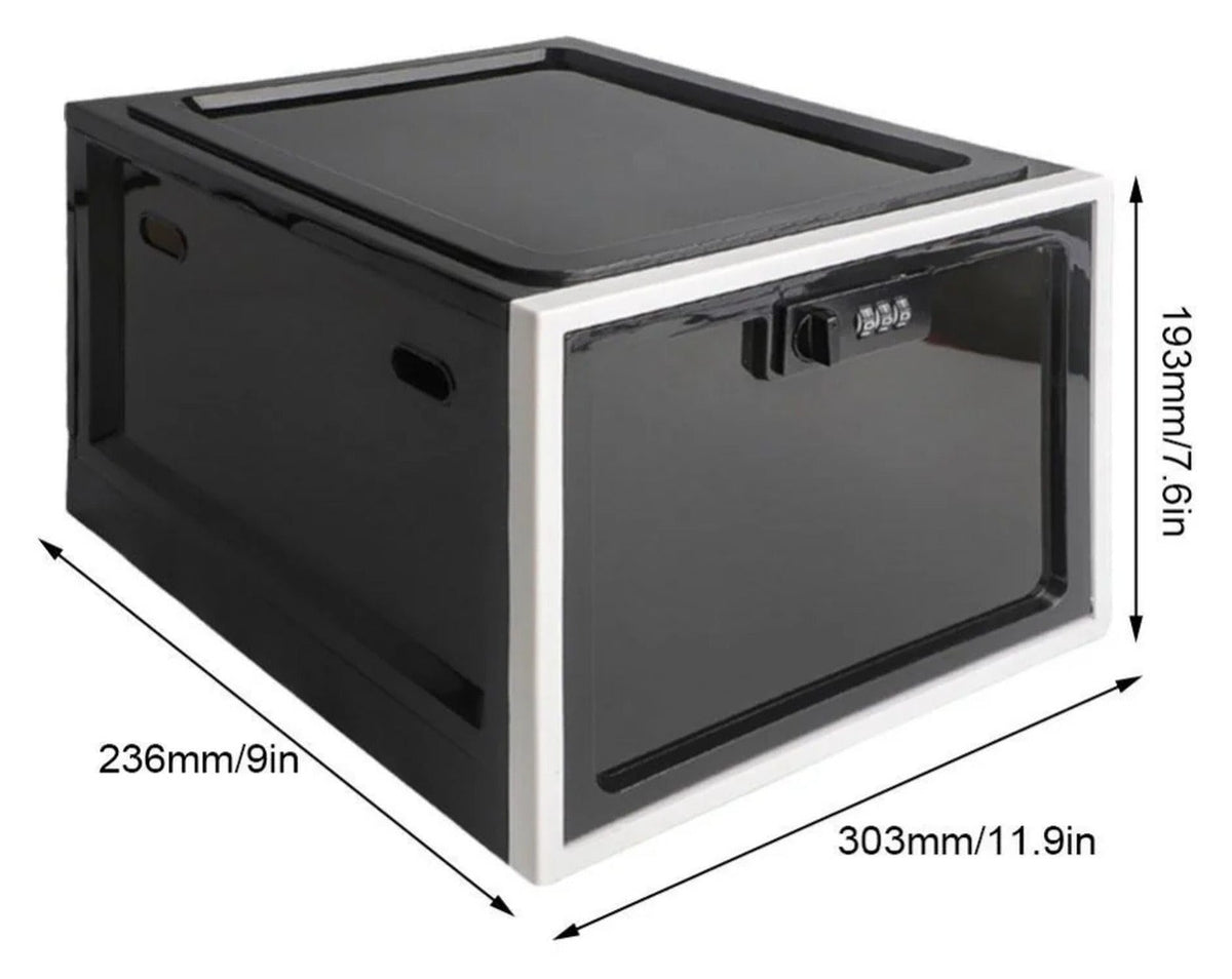 Lockable Fridge Box: Three-Digit Combination Lock