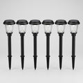 Solar Path Lights: Warm White, Six Pack