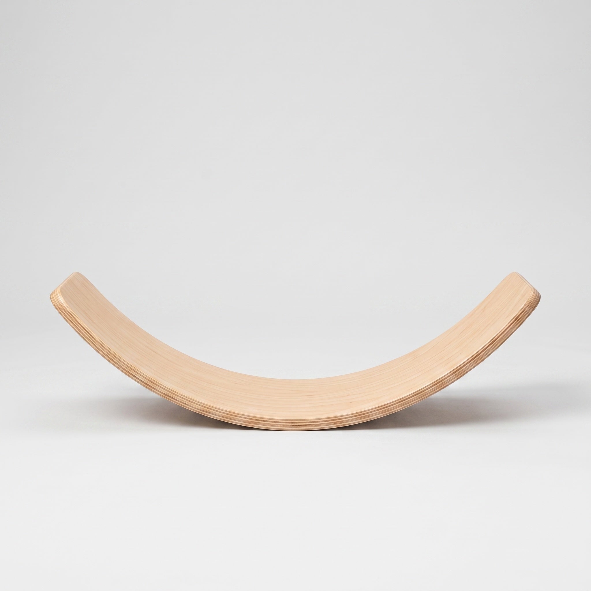 Wooden Balance Board: Curved, Non Slip