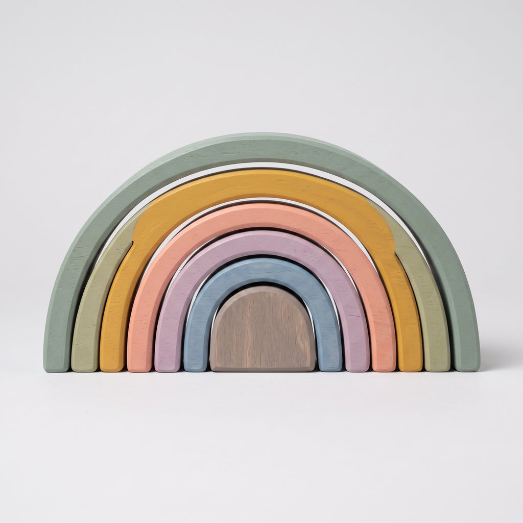 Wooden Stacking Rainbow: Water Based Paint